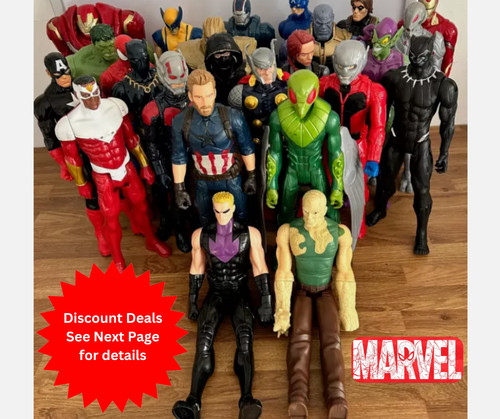 Marvel action figures titan - marvel,