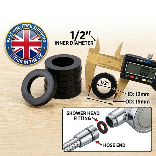 Shower hose washers - 1/2",