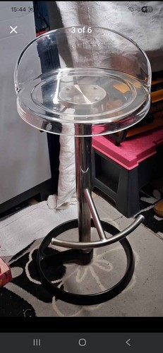 Used prespex bar stool - bar,
