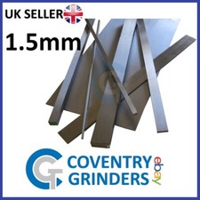 Ground Flat Stock Gauge Plate 1.5mm Thickness - 01 Tool Steel -Widths 10mm-300mm