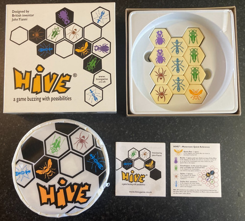 Hive strategy tile game - strategy, with