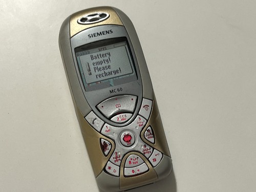 Rare siemens mc60 gold - siemens,