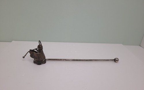 Vintage silver plate - plate, candle