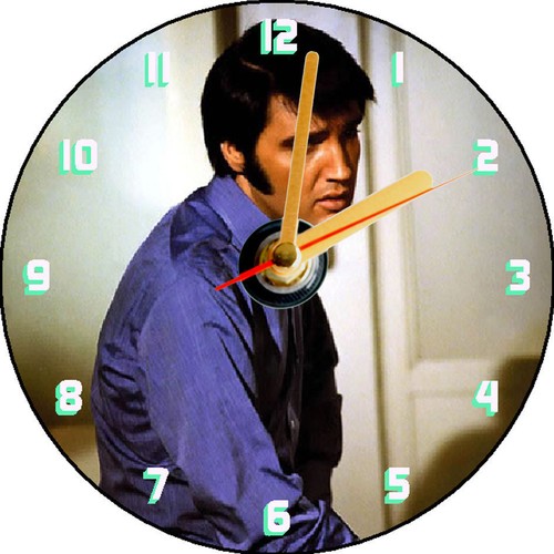 Elvis presley cd clock - presley,