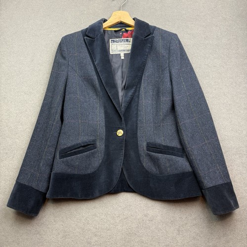 Joules tweed jacket navy - joules,