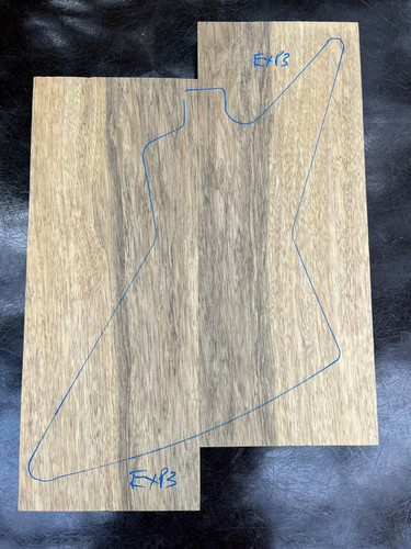 Black limba korina 2 piece - /,