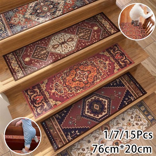 Non slip carpet stair treads - stair,
