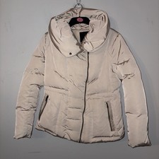 ZARA Down Filled Cream Padded