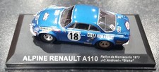 Altaya 1/43 Alpine Renault A110 Rallye De Monte Carlo.