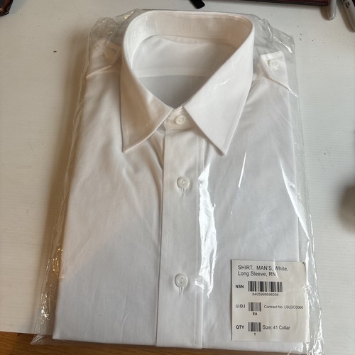 Shirt white long sleeve mans - shirt,