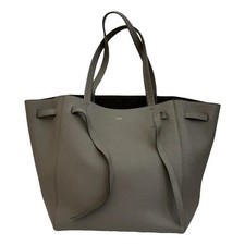 CELINE Cabas phantom leather handbag - Taupe - Excellent Condition