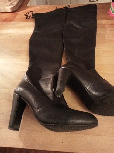 Stuart weitzman black highland - stuart,