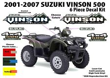 Suzuki Vinson 500 4x4 OEM ATV Tank Decal Sticker Emblem King Quad QuadRunner LTA