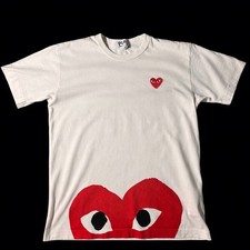 comme des garcons play red