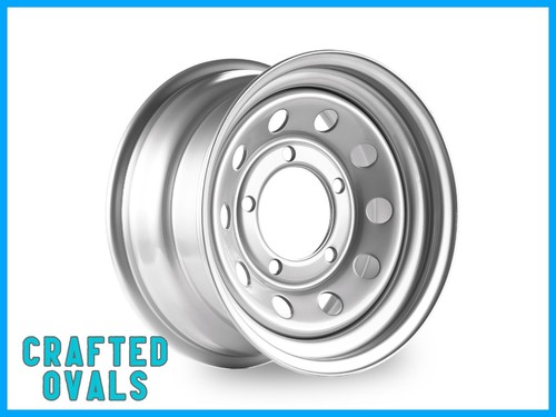 Silver modular steel wheel - modular,