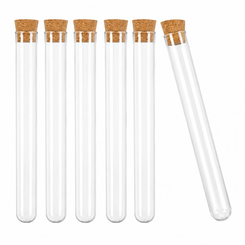 Pcs clear test tubes with - 30,