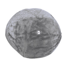 Vibrating Massage Sensory Cushion with Soft Velour Cover - Grey