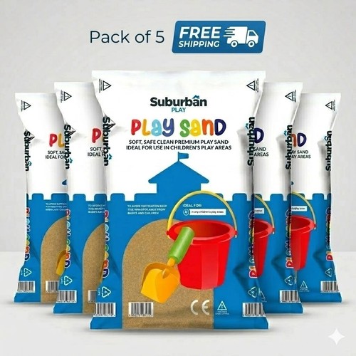 Play sand pack bags - 5, 100kg