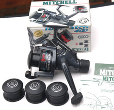Mitchell Match Topmatch 400 Reel with memory line clip