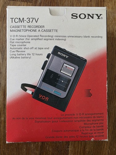 Sony tcm cassette recorder - sony,