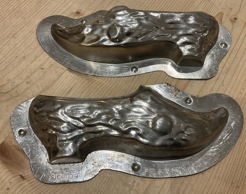 Chocolate mould belgium shoe - chocolate,