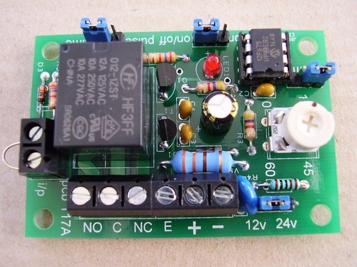 Timer pulsing relay board - timer,