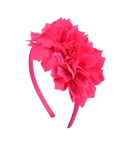 Petals flower chiffon headband - petals,