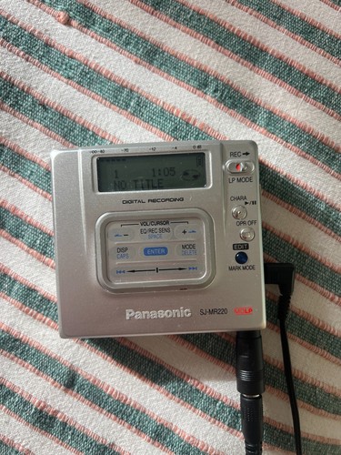 Panasonic mini disc player - mini, ~