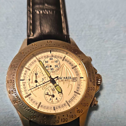 Bacardi quartz chronograph - bacardi,