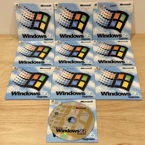 Windows upgrade cds - 10, 95