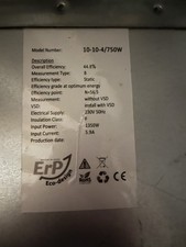 BOX FAN - 10" 2500/1500 m3/ph