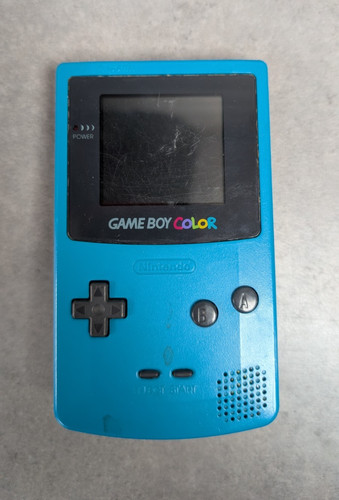 Nintendo game boy color - color, teal