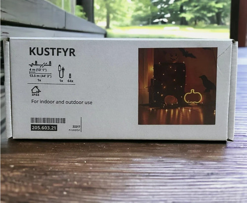 Ikea kustfyr led string light - led,