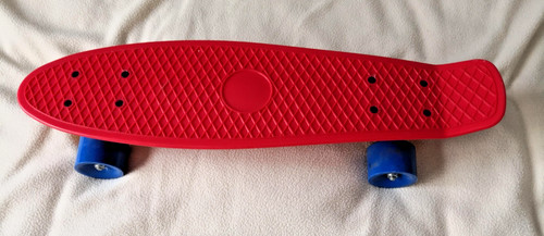 Red 22inch penny board - red,