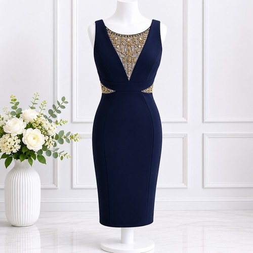 Betsy adam navy beaded - betsy,