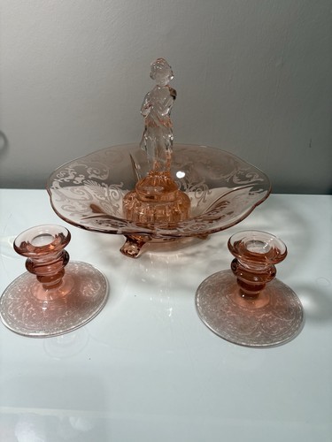 Vintage retro art deco pink - deco,