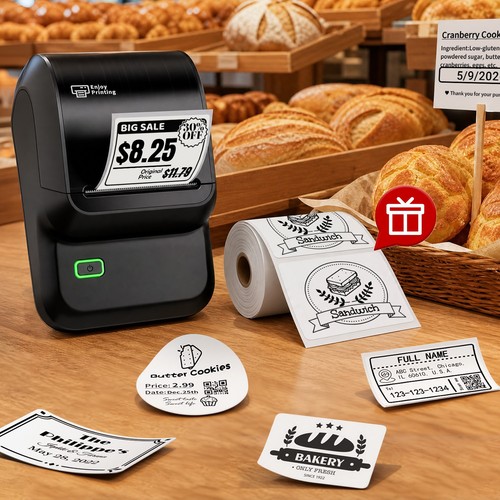 Phomemo label maker sticker - label,
