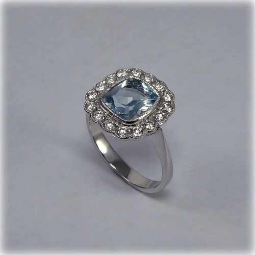 Natural aquamarine - 1.20, ct