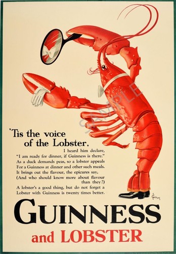 Vintage poster guinness - , and