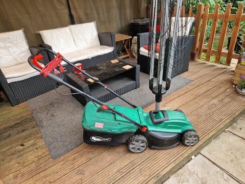 Clean qualcast rotary electric - clean,