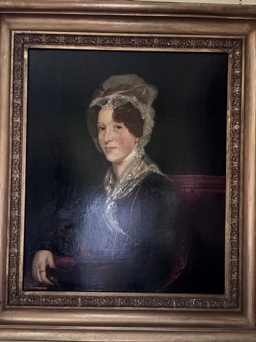 Antique 19thc oil painting - 19thc,