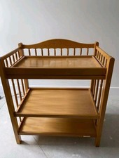 Wooden baby changing unit - changing,