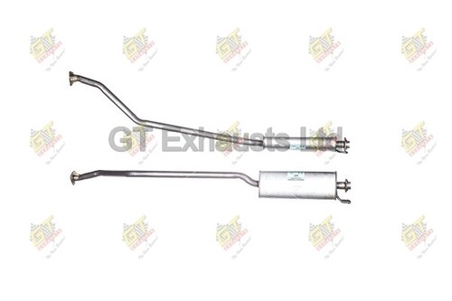 Exhaust silencer centre - exhaust,