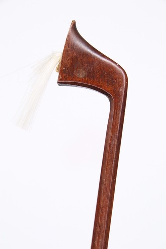 Fine nickle mounted violin bow - mounted,