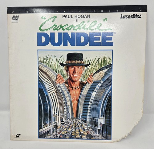 Crocodile dundee laserdisc - crocodile,
