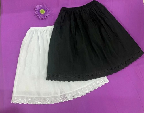Womens cotton blend underskirt - womens,