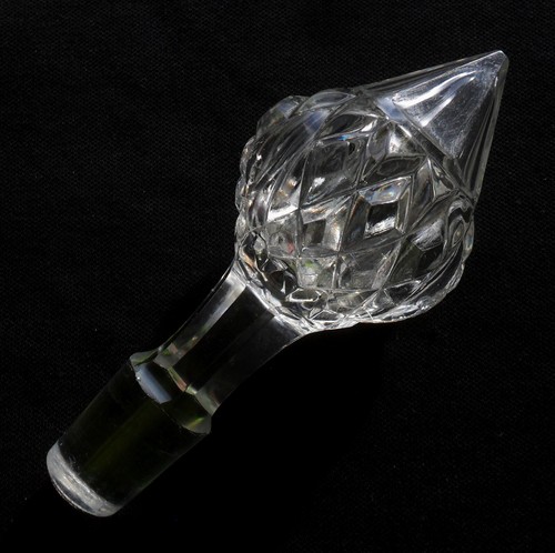 Decanter stopper flint lead - decanter,