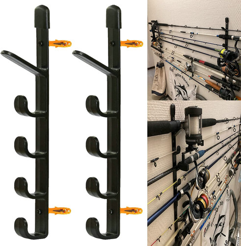 Fishing rod wall - rod, rack