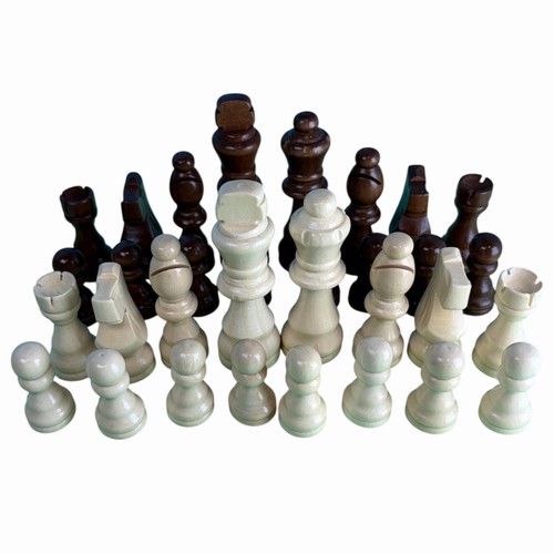 32pcs wood plastic - 32pcs,