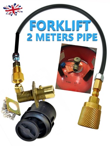 Forklift gas bottle filling - bottle,